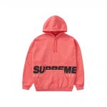 Supreme Best Of The Best Hooded Sweatshirt Bright Coral