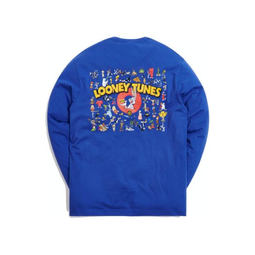 Kith x Looney Tunes That’s All Folks LS Tee Blue