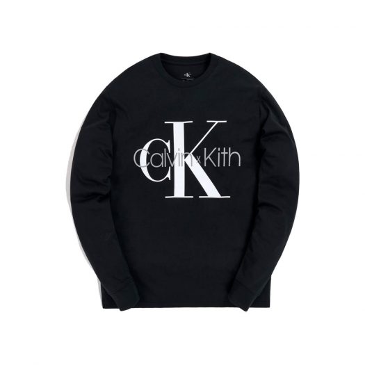 Kith for Calvin Klein L/S Tee Black