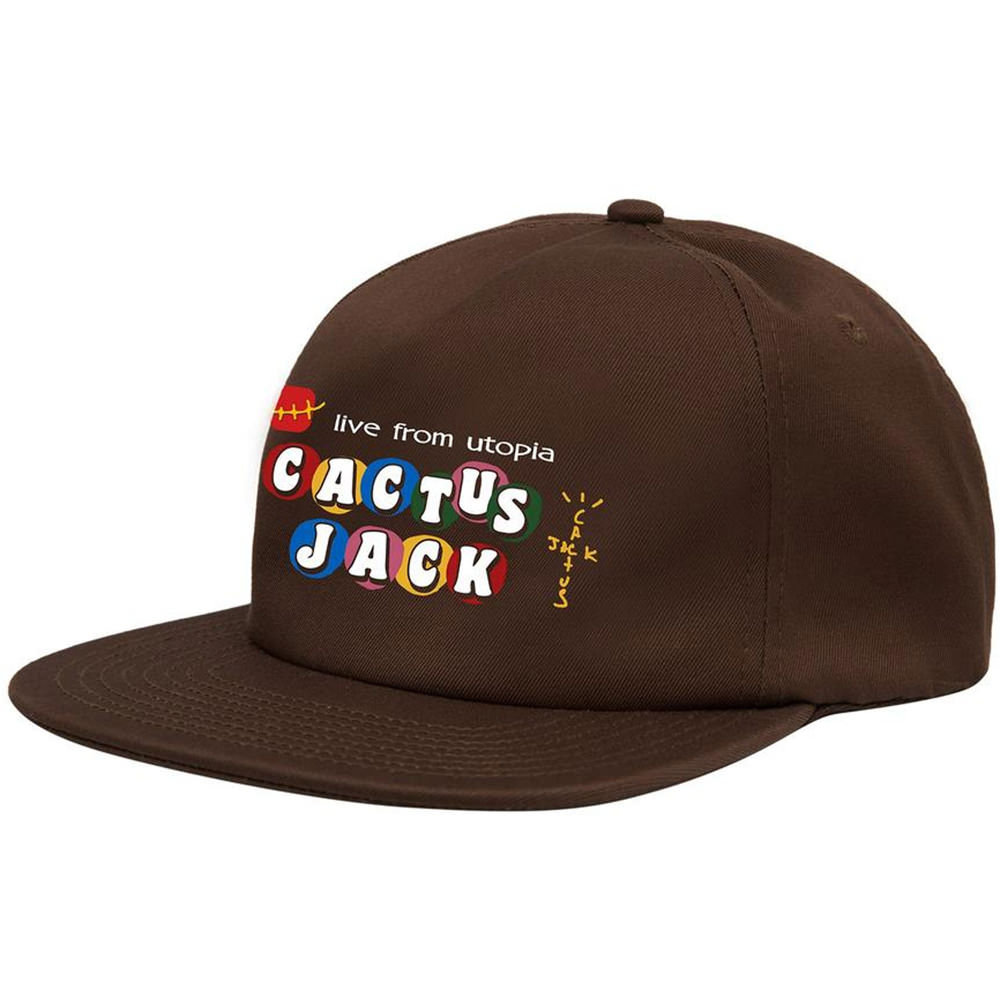 Travis Scott x McDonald's Cj Live From Utopia Hat BrownTravis