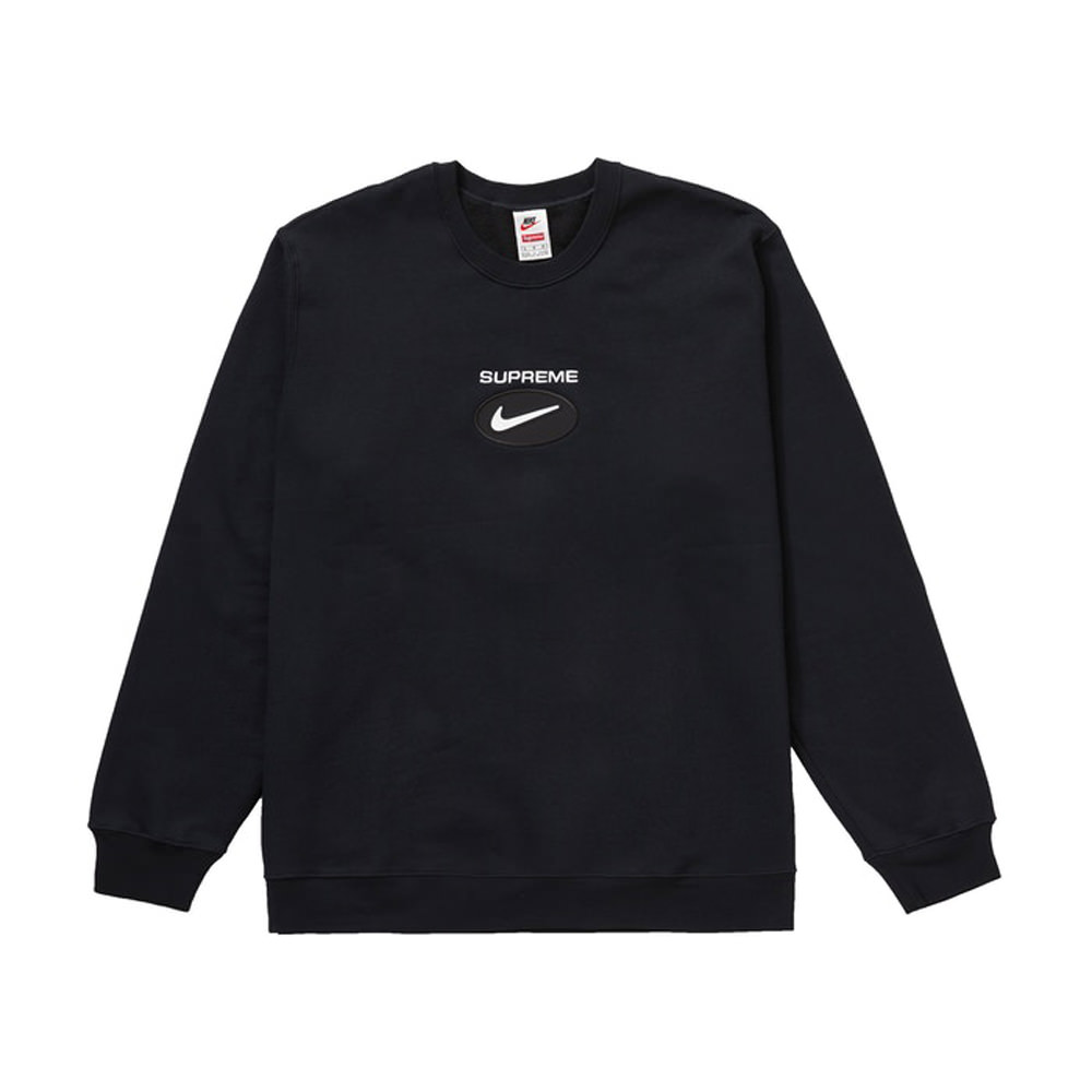 black crew neck nike