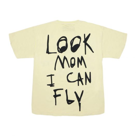 Travis Scott Look Mom I Can Fly Tee Yellow