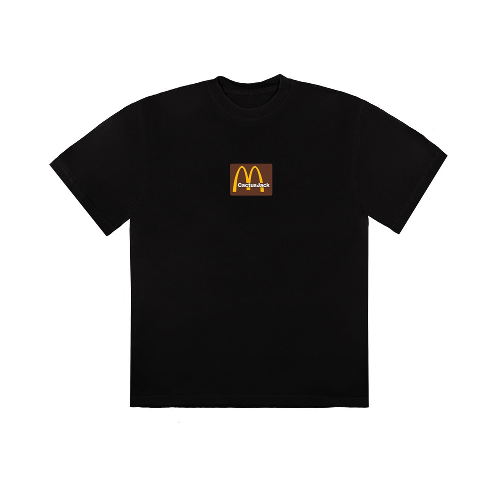 Travis Scott x McDonald's Sesame Inv T-Shirt Black/Brown