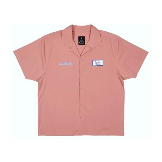 Jordan x Union Mechanic Shirt Rust Pink