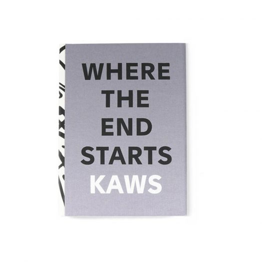 Kaws Where The End Starts Hardcover Book Grey