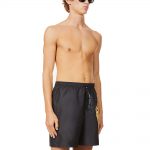 Versace Logo-print Relaxed-fit Swim Shorts