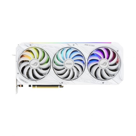 NVIDIA ASUS ROG Strix GAMING GeForce RTX 3090 24G OC Graphics Card (ROG-STRIX-RTX3090-O24G-WHITE) White