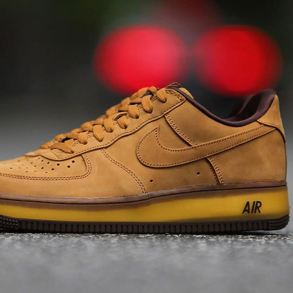 air force one low wheat mocha