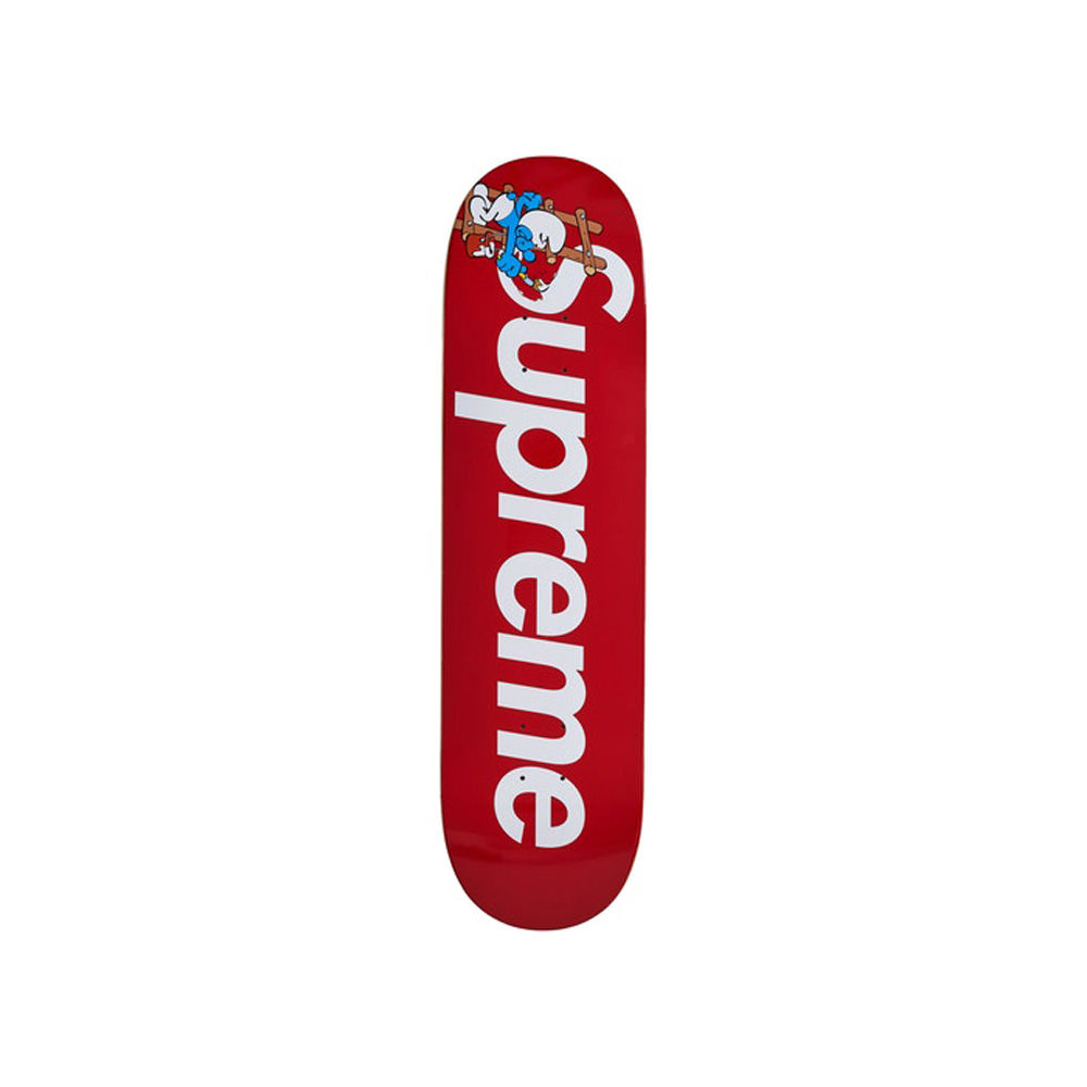 Supreme Shrek Skateboard Deck Red