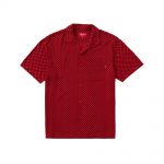 Supreme Compact Dot Rayon S/S Shirt Red