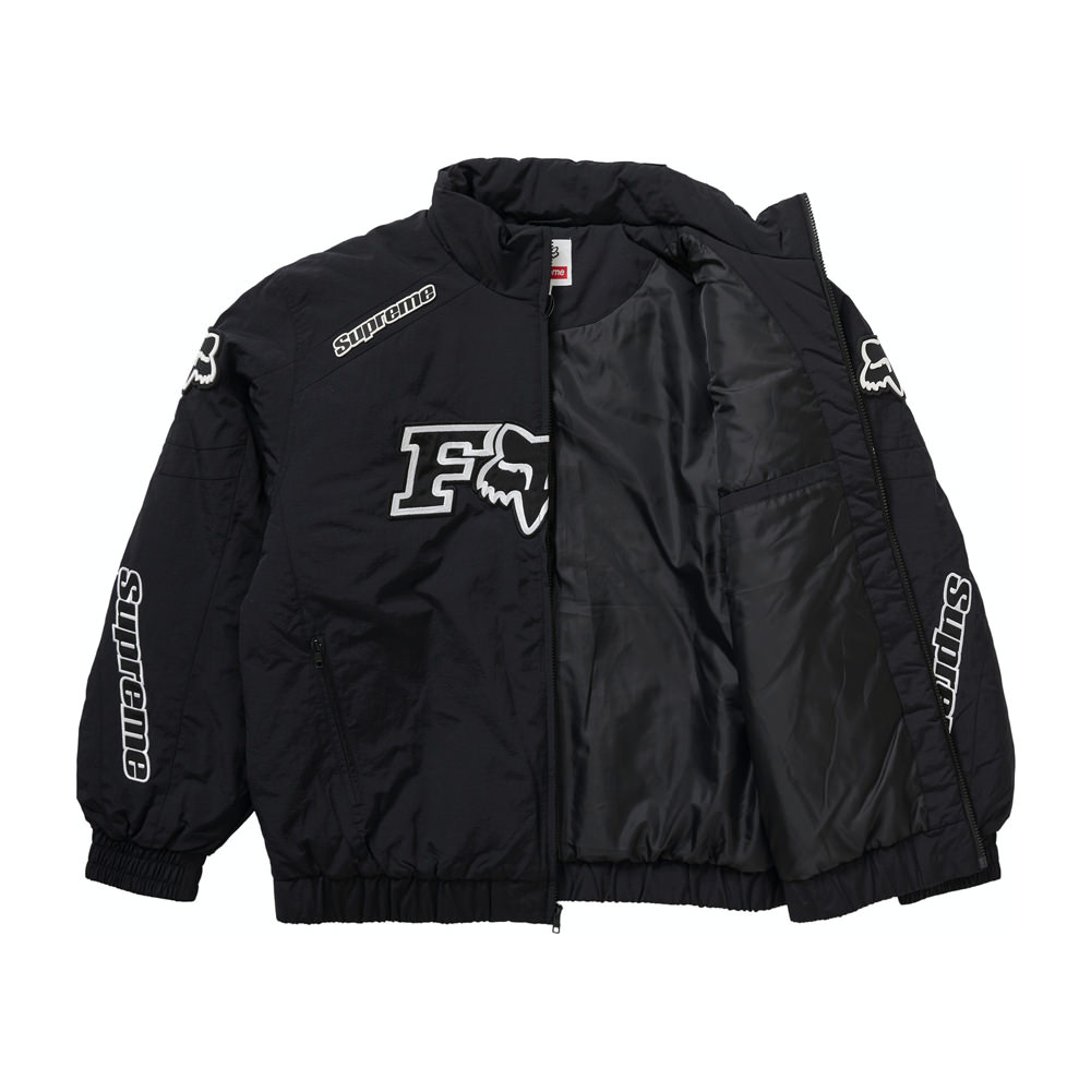 野花 卯月 supreme fox racing puffy jacket L - 通販 - azizcorp.com