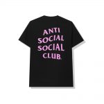 Anti Social Social Club Read Receipts Tee Black