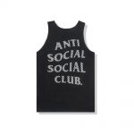 Anti Social Social Club Goodbye Summer Tank Tank Black