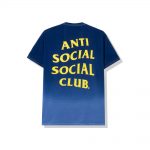 Anti Social Social Club Gone Tee Blue