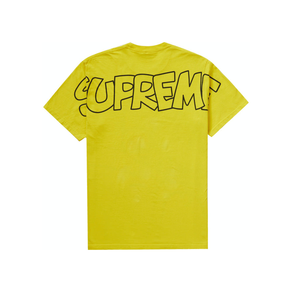 Supreme Smurfs Tee YellowSupreme Smurfs Tee Yellow - OFour