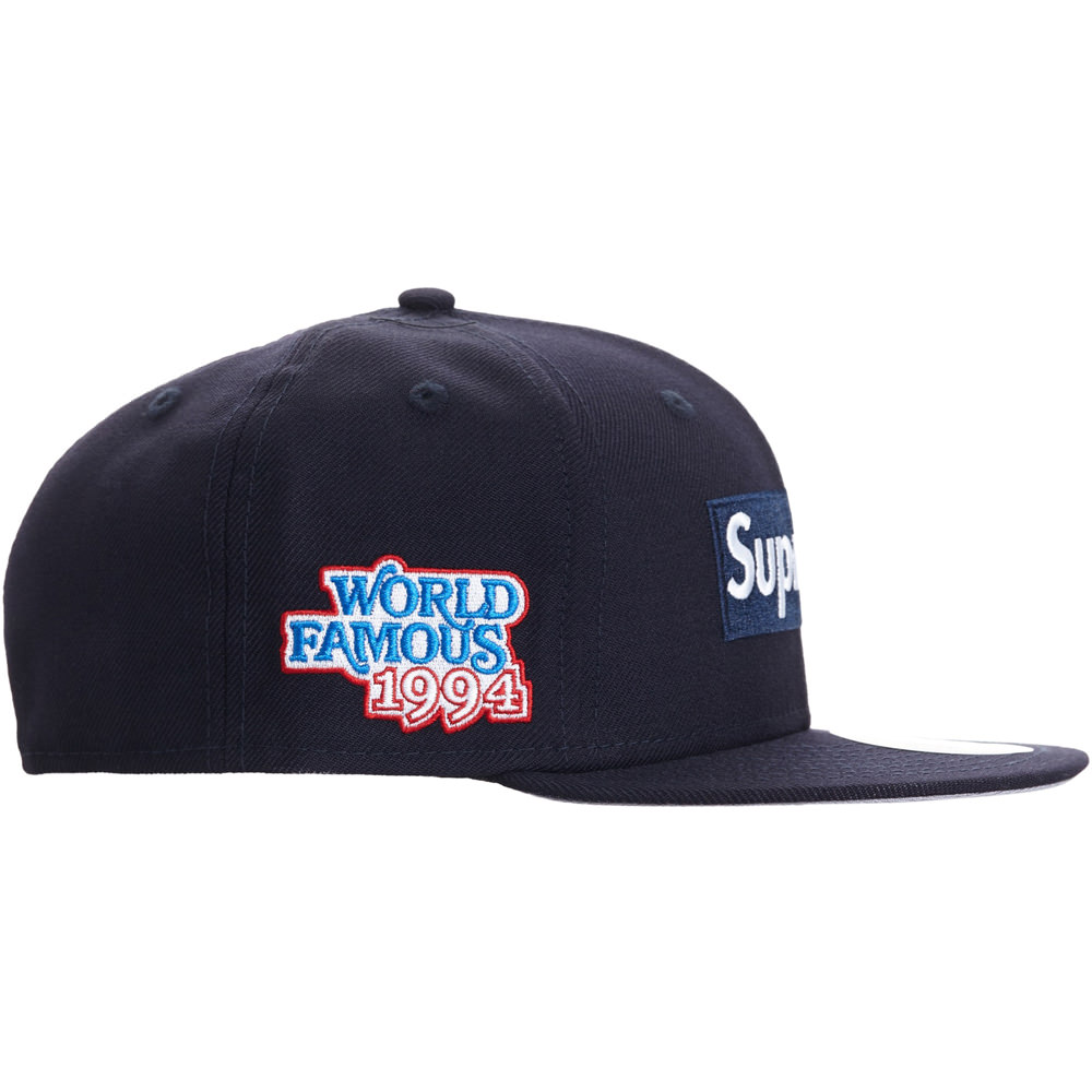 7-1/4 Supreme World Famous Box Logo-Navy