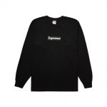 Supreme Box Logo L/S Tee Black