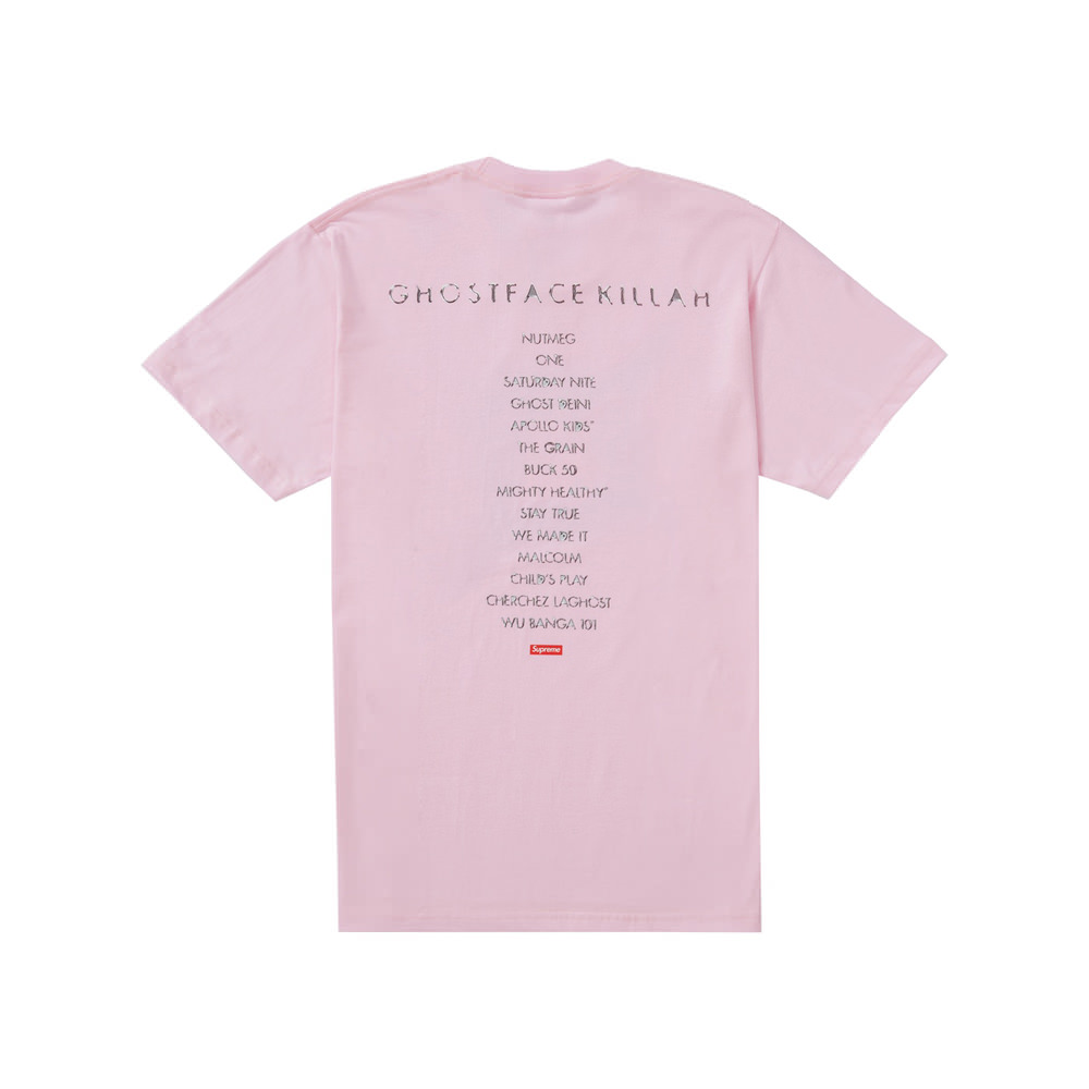 Supreme Supreme Clientele Tee Light PinkSupreme Supreme Clientele Tee ...