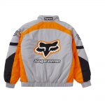 Supreme Fox Racing Puffy Jacket Grey