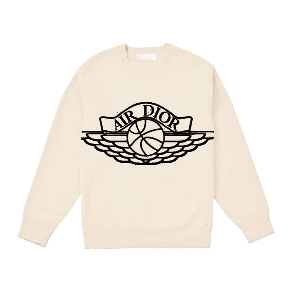 Dior x Jordan Wings Sweater Natural - OFour