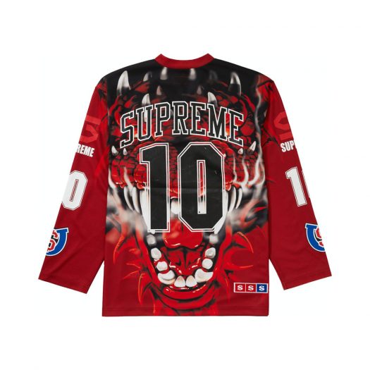 Supreme Dragon Hockey Jersey Red