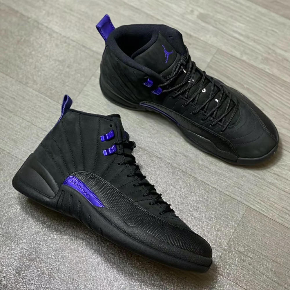 jordan 12 black and concord