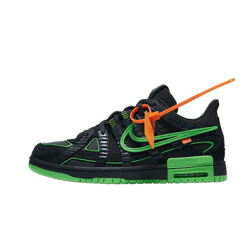 Nike Air Rubber Dunk Off White Green Strikenike Air Rubber Dunk Off White Green Strike Ofour