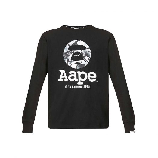 Aape Logo-print Crewneck Cotton-jersey Top