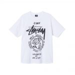Stussy x Marc Jacobs World Tour Collection T Shirt White