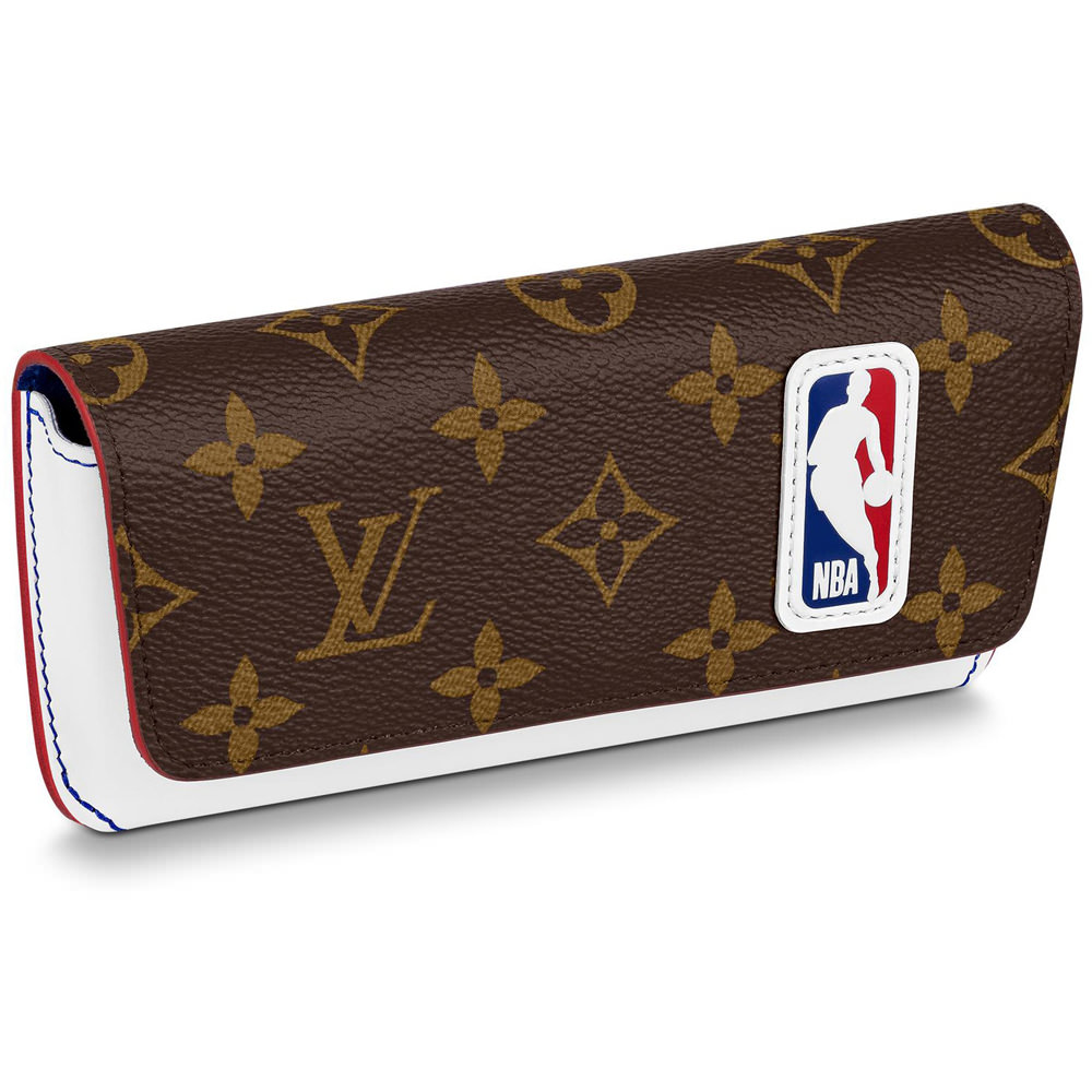 Louis Vuitton x NBA Pocket Organizer Ball Grain Leather Brown in Leather -  US