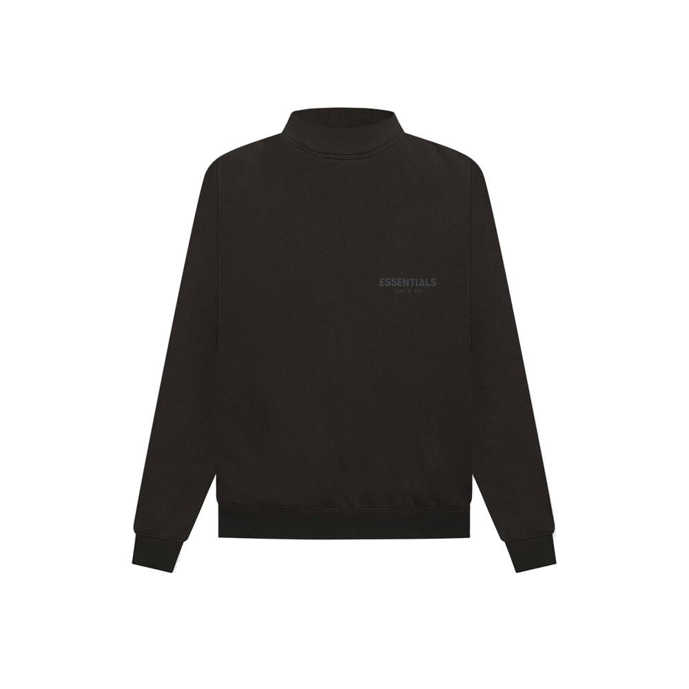 Fear Of God Essentials Pull-over Mockneck Sweatshirt Weathered ...