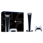 Sony PS5 PlayStation 5 (UK Plug) Digital Edition Console 9395102 White