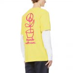 Stussy Peace Pot Graphic-print Cotton-jersey T-shirt