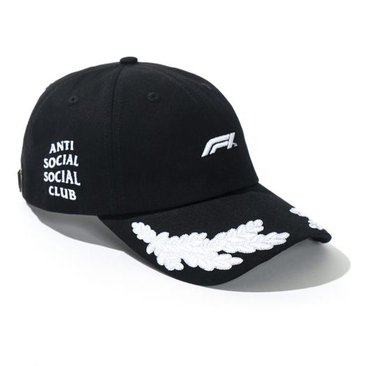 Anti Social Social Club UNDFTD X F1 Cap Black