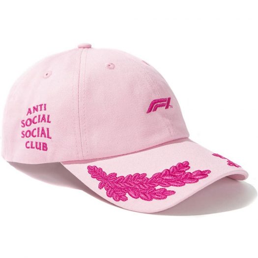 Anti Social Social Club UNDFTD X F1 Cap Pink
