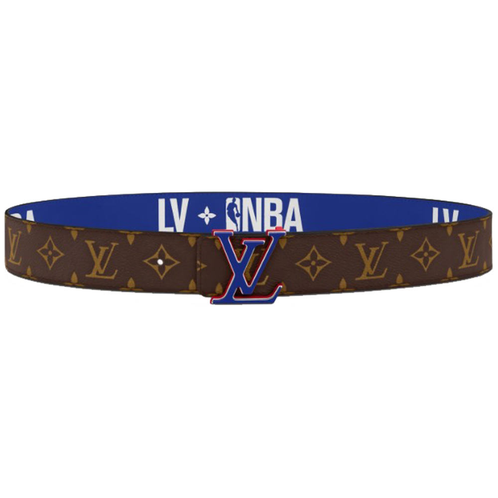 Louis Vuitton x NBA 2020 '3 Steps' 40MM Reversible Waist Belt - Blue Belts,  Accessories - LVNBA20070