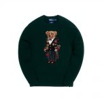 Kith x Polo Ralph Lauren Holiday Toggle Coat Bear Crewneck Green