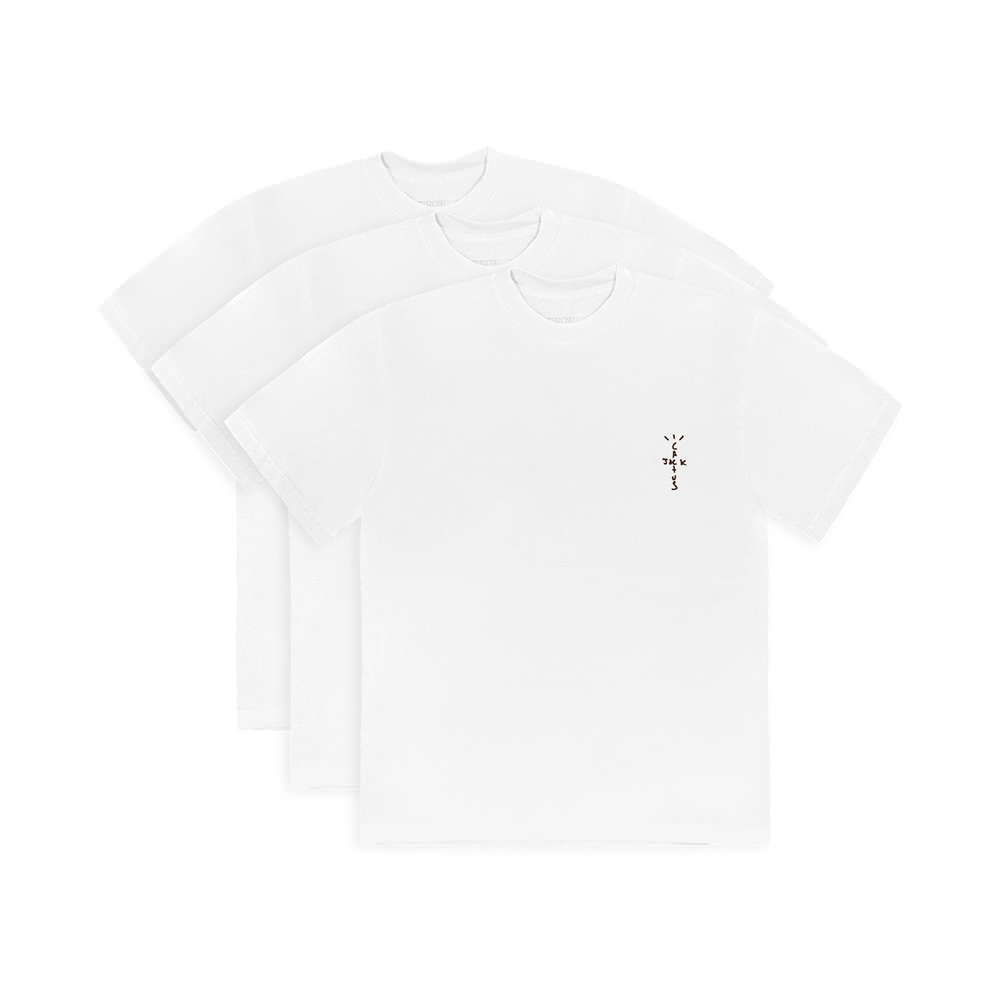Travis Scott x Jordan x Fragment T-Shirt White Sz XS WASHED AND