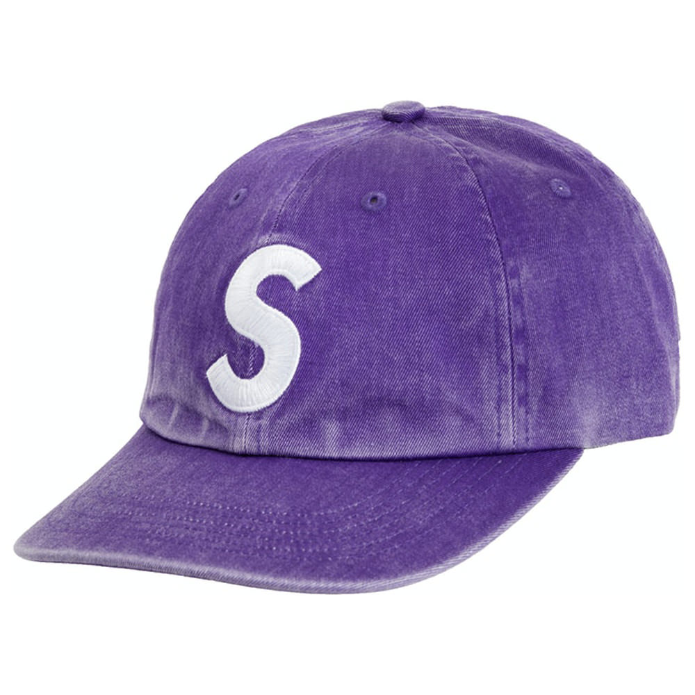 Supreme Pigment Print S Logo 6-Panel PurpleSupreme Pigment Print S Logo