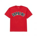 Supreme Arc Applique S/S S/S Top Red