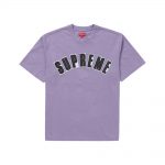 Supreme Arc Applique S/S S/S Top Purple