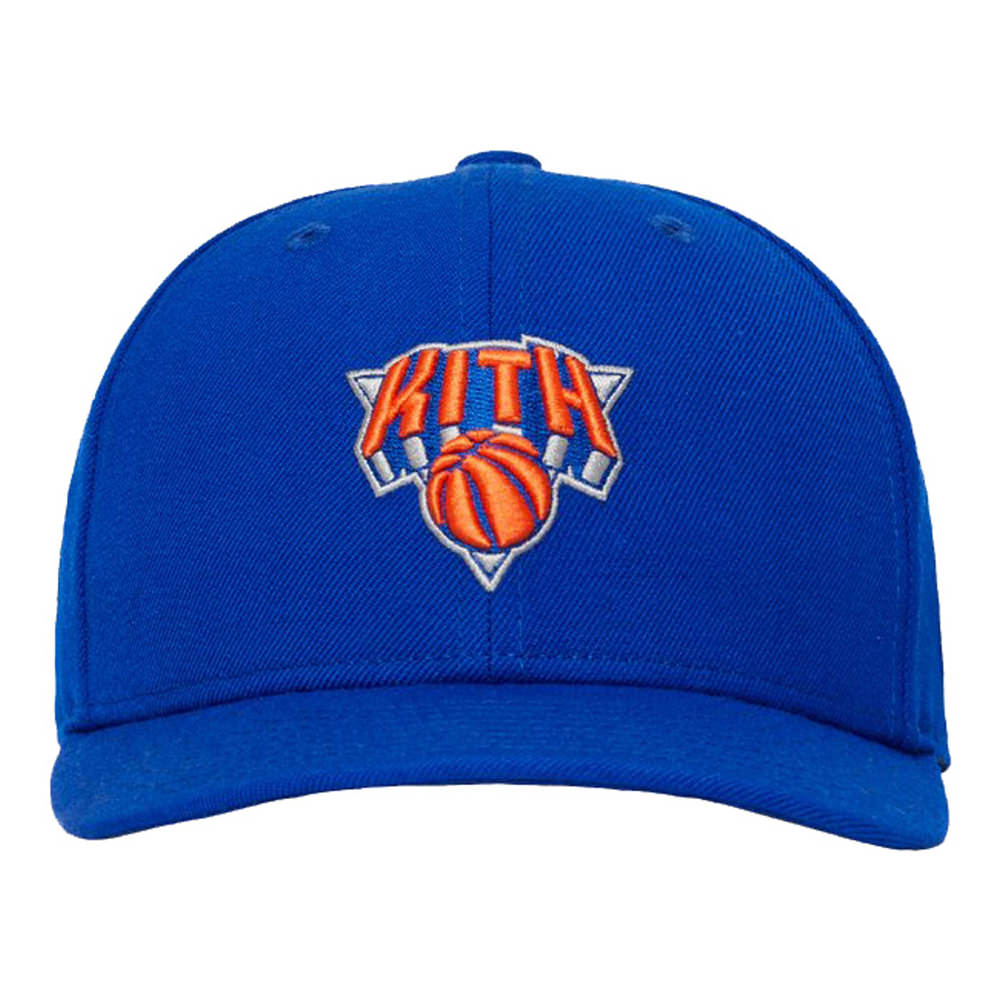 Kith & Nike for Knicks and New Era Low Crown Fitted Cap Royal BlueKith