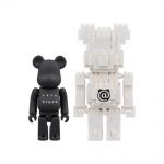 Bearbrick Nanoblock 2 Pack Set B 100% Black/White