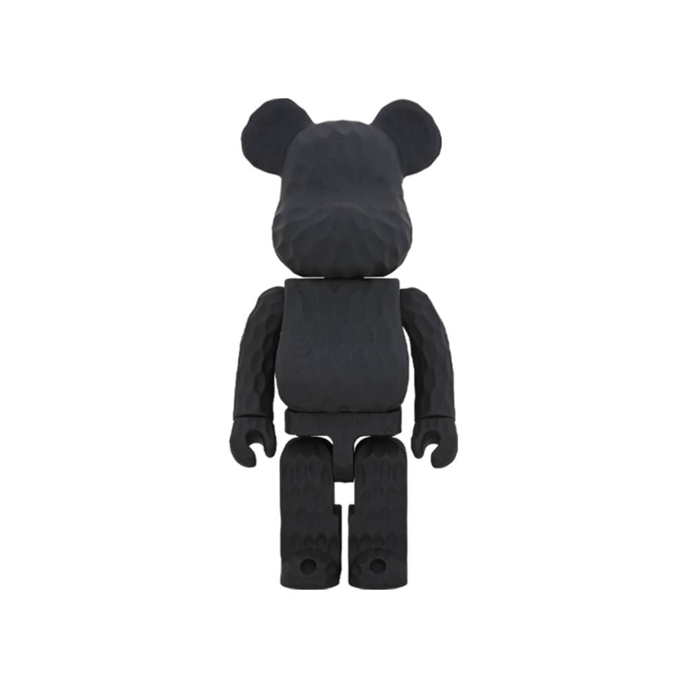 Bearbrick fragmentdesign x Karimoku Carved Wooden 1000