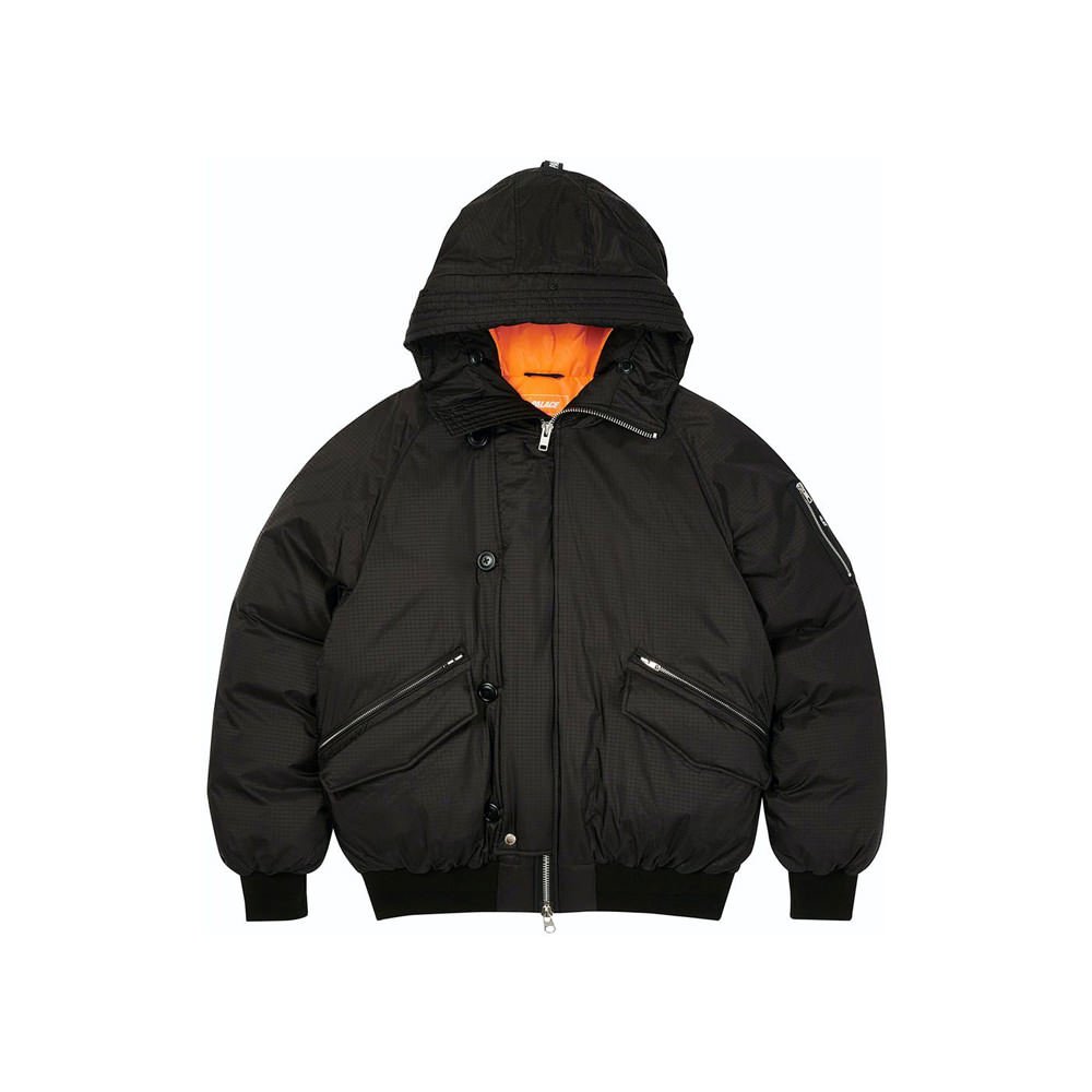 Palace P-2B Short Parka Black