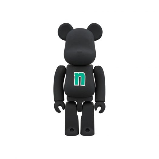 Bearbrick The Conveni (Letter N Green) 100% Black