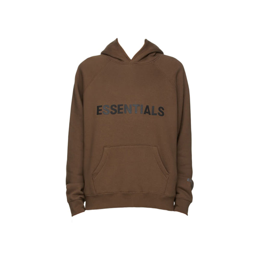 Fear Of God Essentials X Ssense 3d Silicon Applique Pullover Hoodie ...