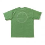 Bape Ink Print Relaxed Fit #2 Tee Green