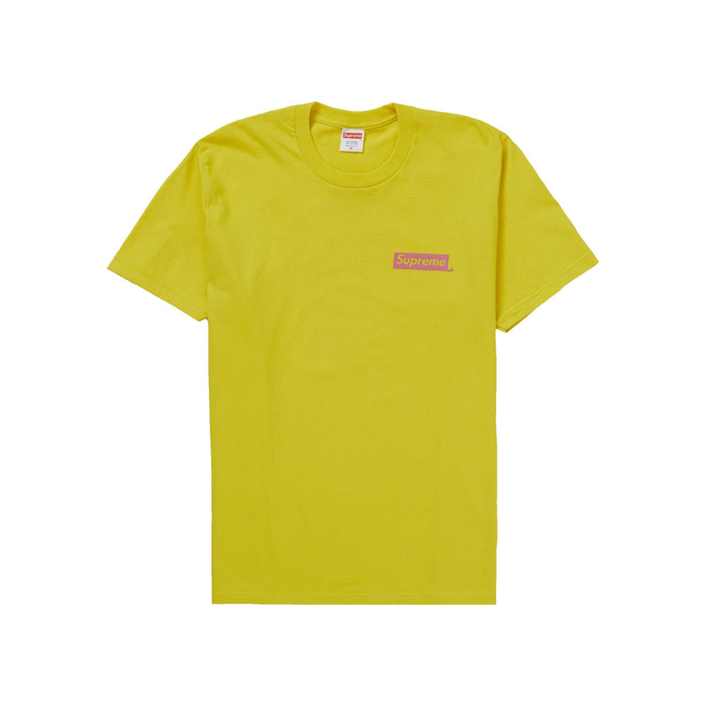 Supreme No More Shit Tee LemonSupreme No More Shit Tee Lemon - OFour