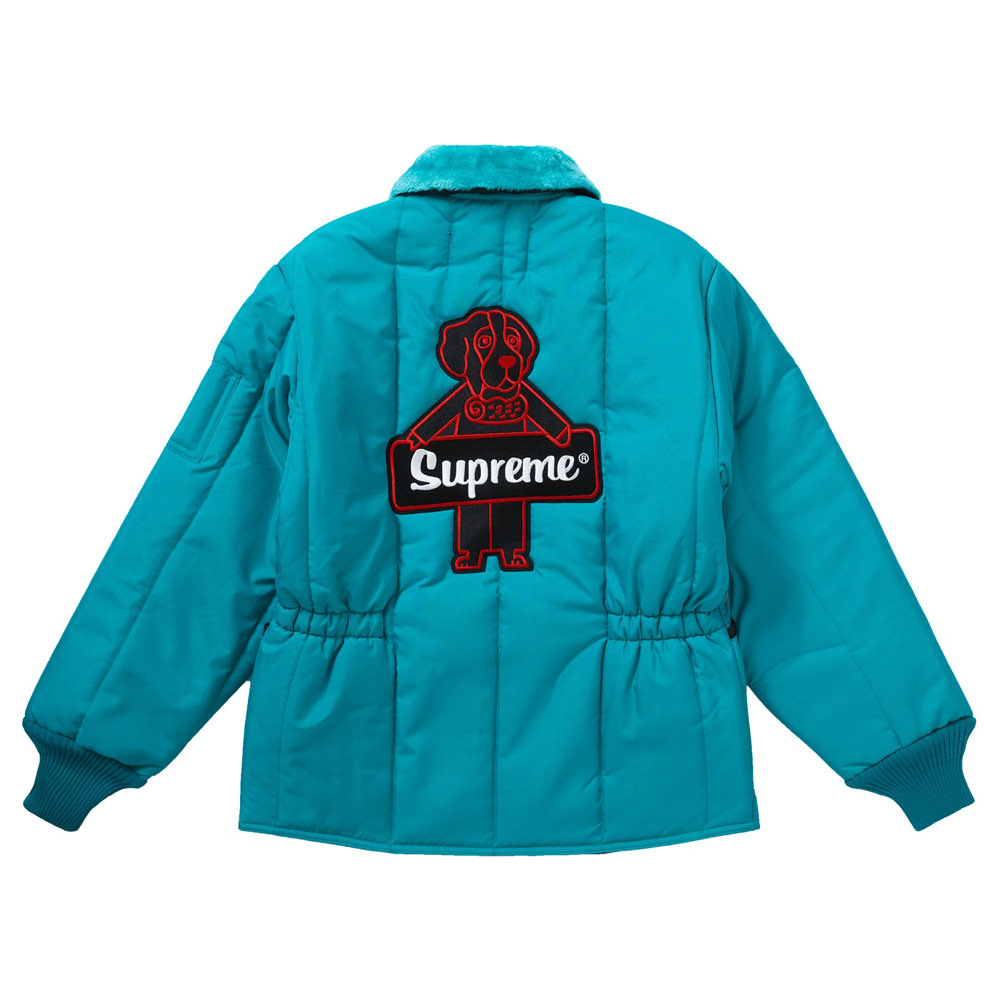 Supreme RefrigiWear Insulated Iron-Tuff Jacket Bright TealSupreme